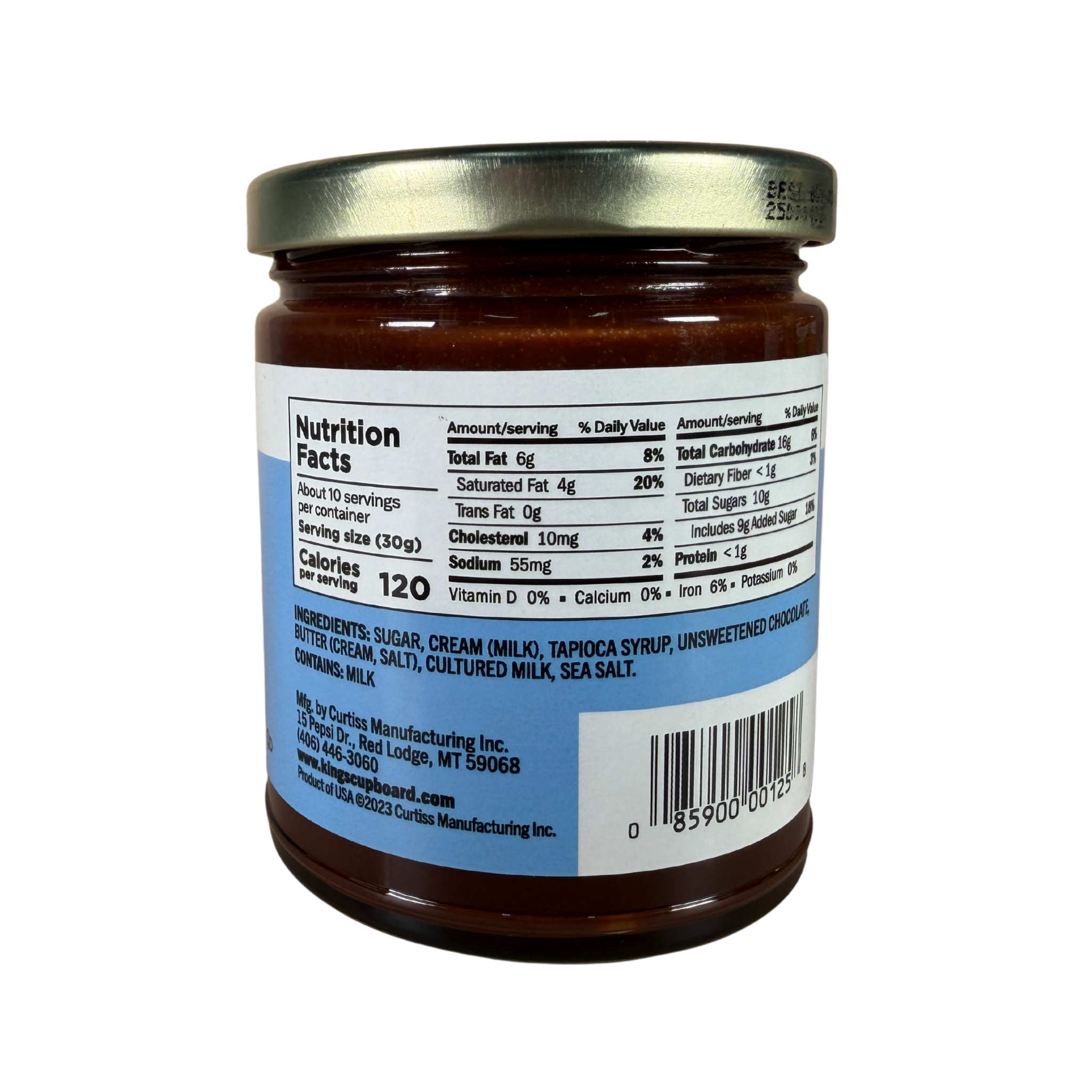 Premium Sea Salt Hot Fudge 10oz