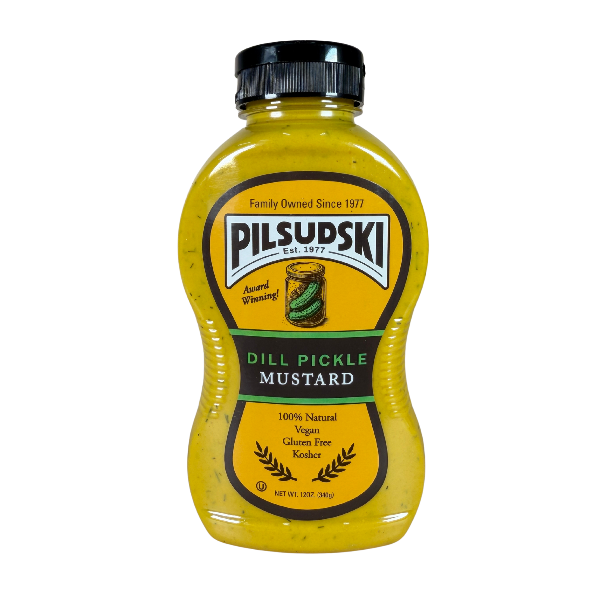 Dill Pickle Mustard 12oz