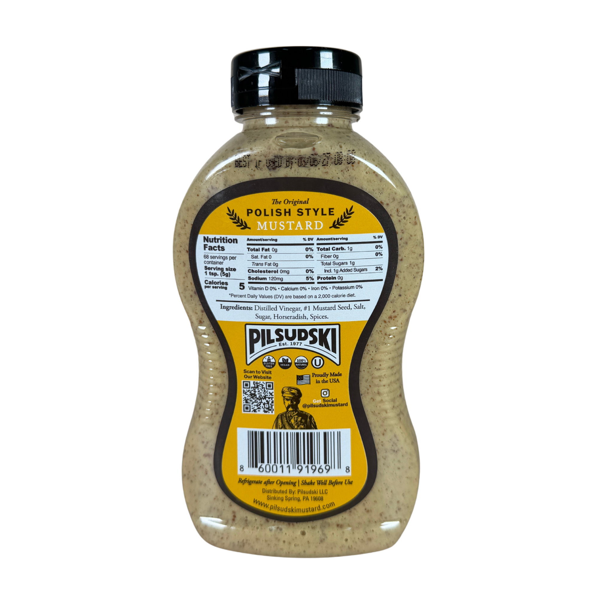 Polish Style Mustard 12oz