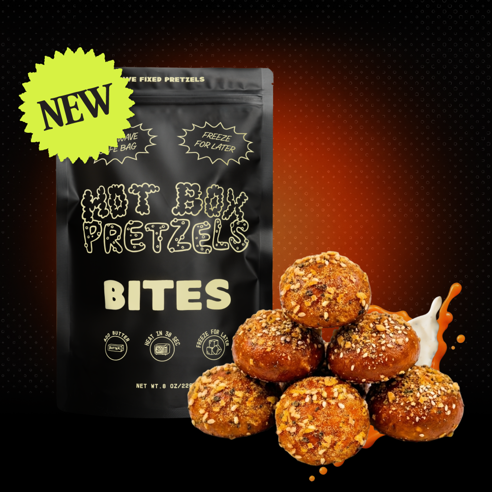 Buffalo Ranch Everything Bagel Soft Pretzel Bites 2 Pack