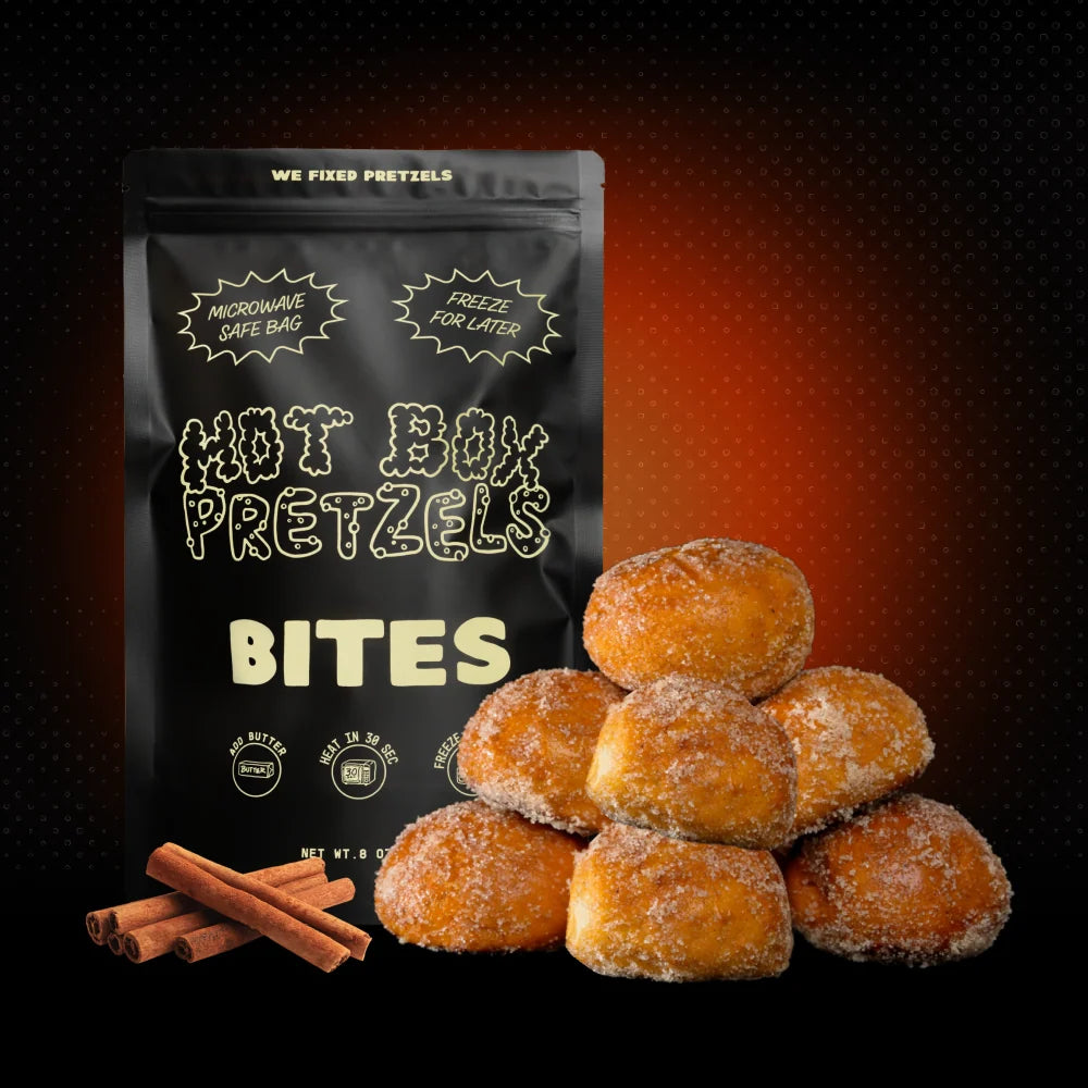 Cinnamon Sugar Soft Pretzel Bites 4 Pack