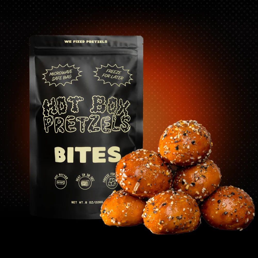 Everything Bagel Soft Pretzel Bites 4 Pack