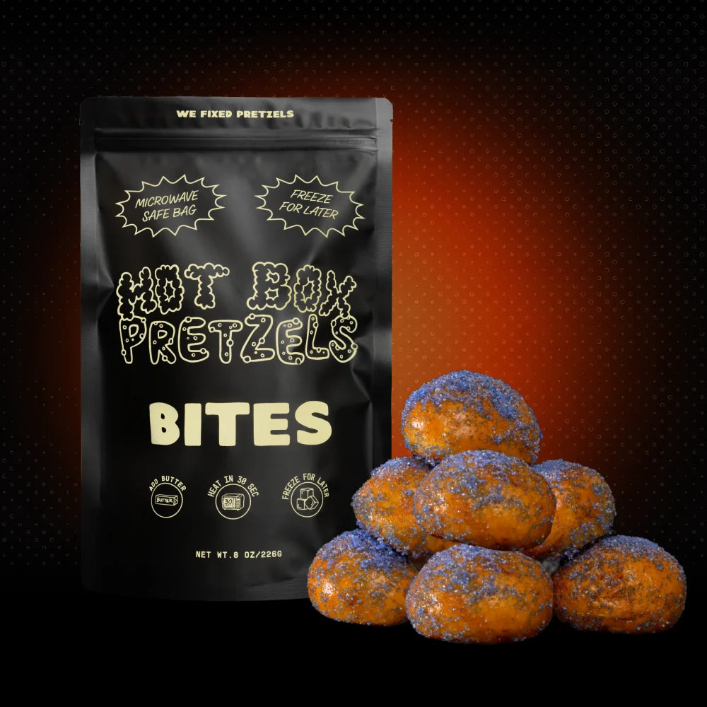 Grape Jelly Soft Pretzel Bites 4 Pack