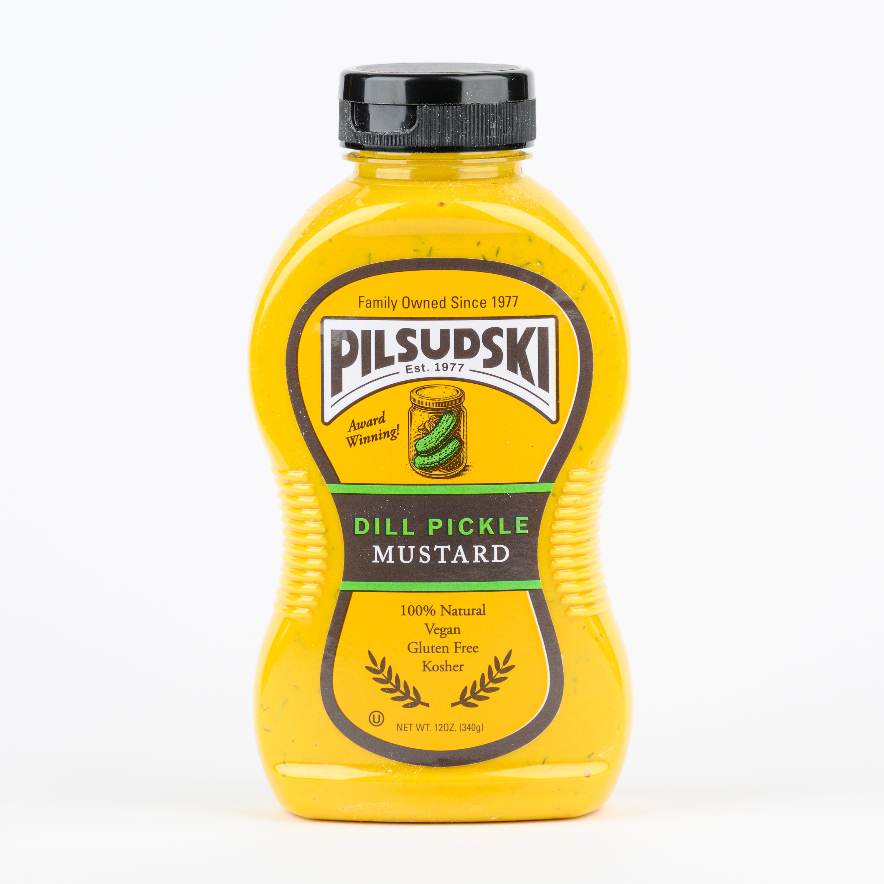 Dill Pickle Mustard 12oz
