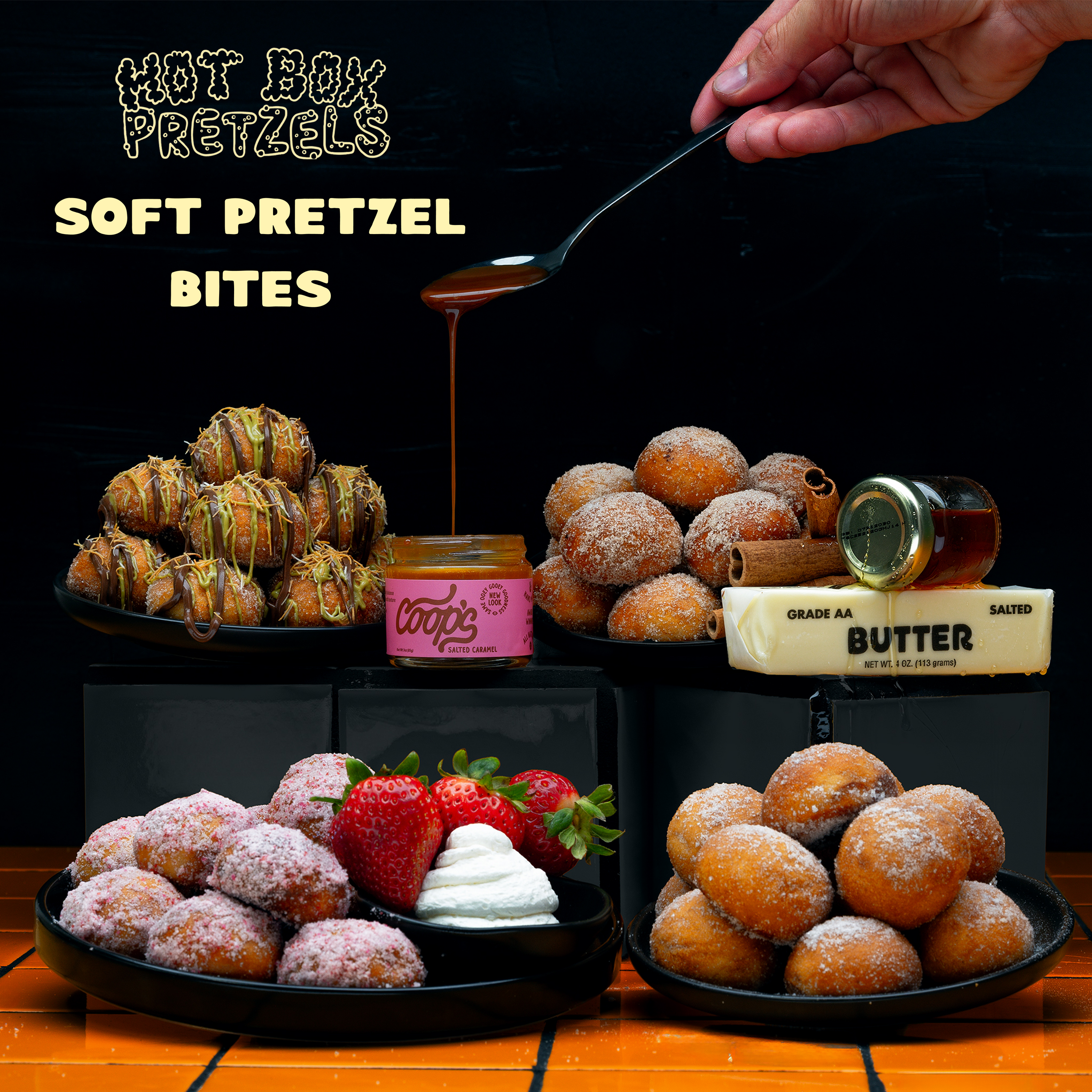 Sweet Sampler Soft Pretzel Bites 4-Pack