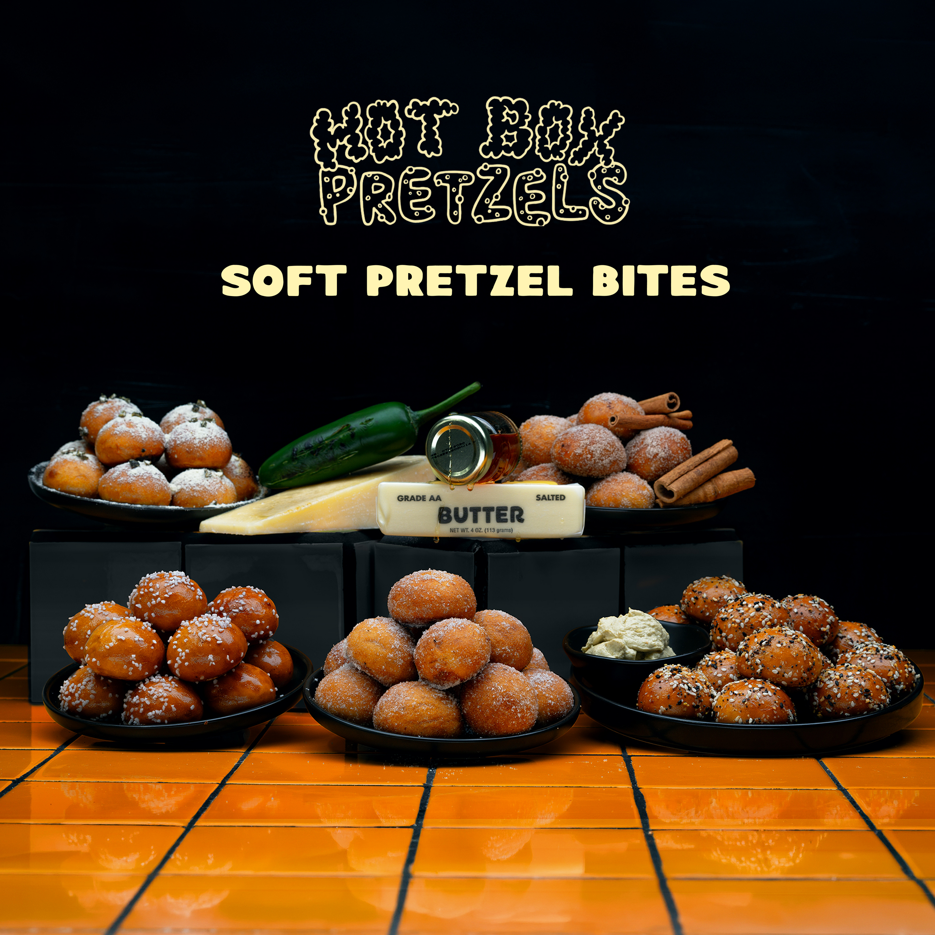 Soft Pretzel Bites Variety Pack