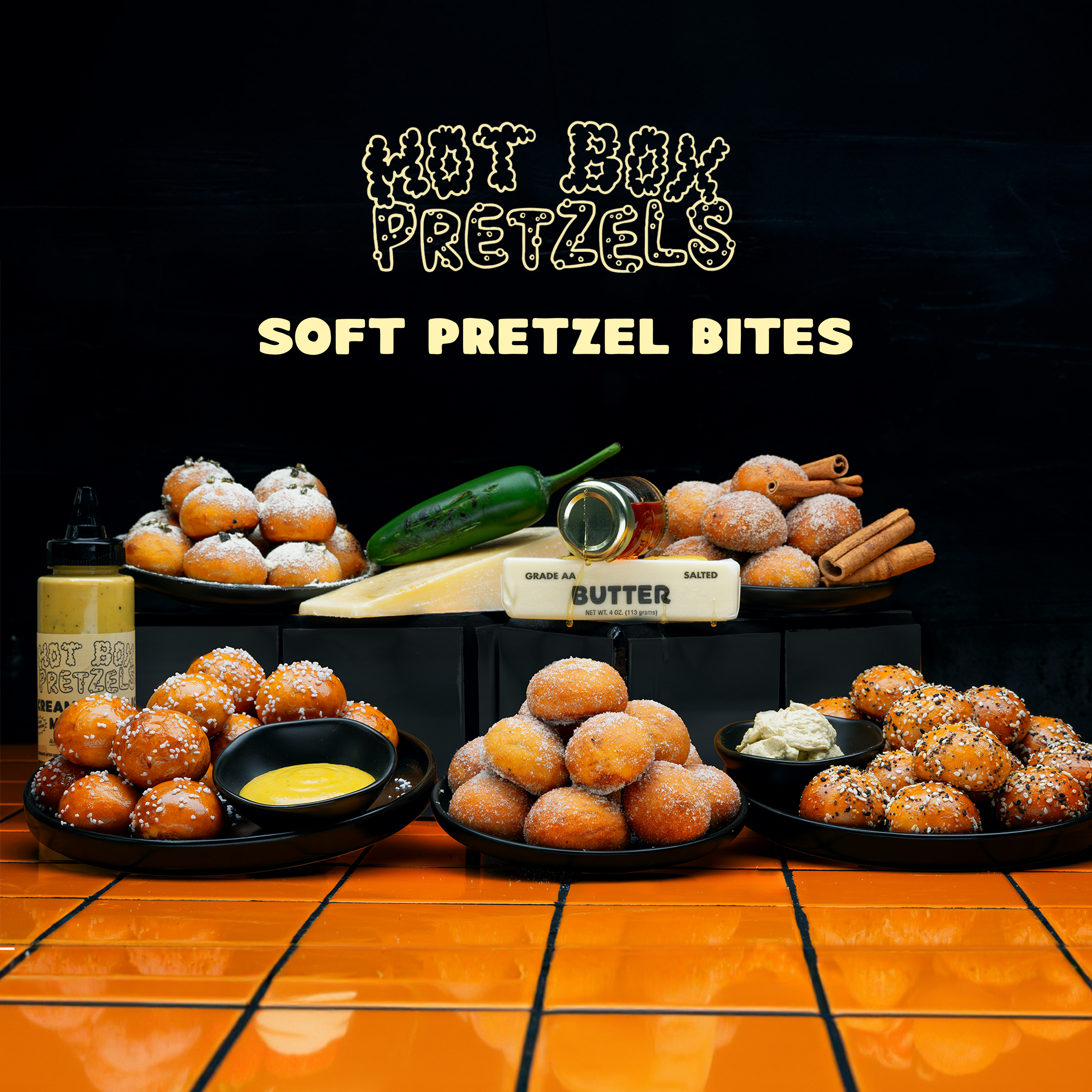 Soft Pretzel Bites Variety Pack