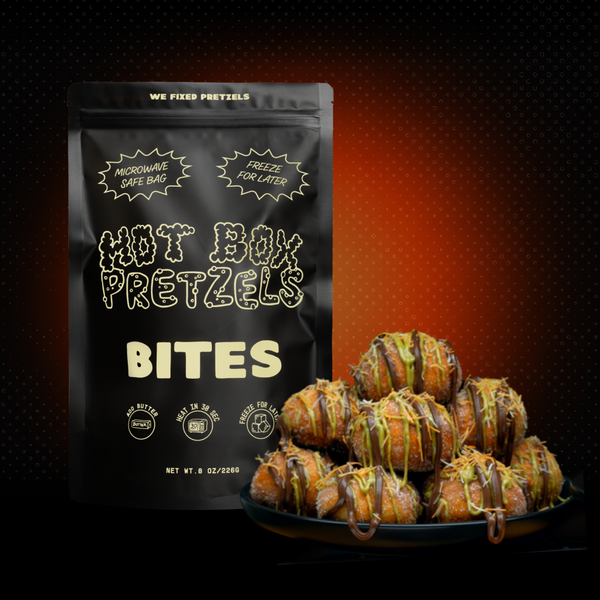 Dubai Chocolate Soft Pretzel Bites 2 Pack
